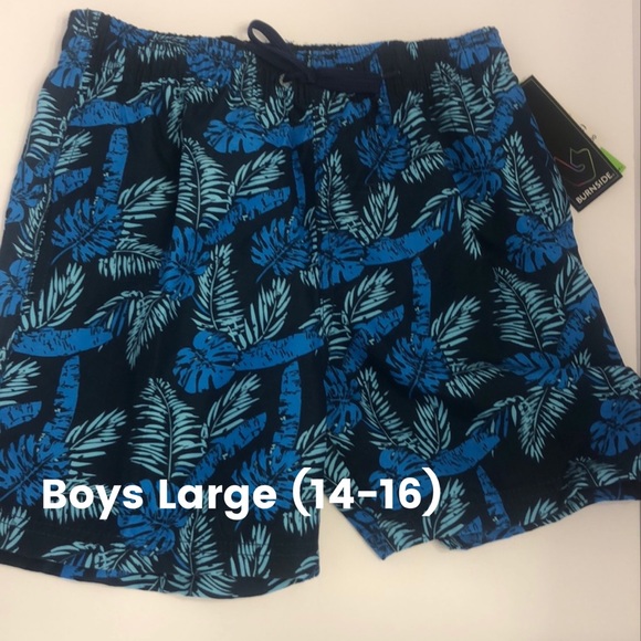 SwimTrunks NWT Lg (14-16) swim trunks mesh liner - Picture 1 of 9